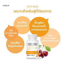 Load image into Gallery viewer, MORTIW Doctor Thiew VIT C PLUS for radiant and nourished skin 30 capsules, 1000 mg.