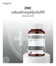Load image into Gallery viewer, MORTIW (Doctor Thiew) Zinc Active - Repairs Damaged Parts, Helps Reduce Skin Inflammation, Zinc Active 30 Capsules 15 mg