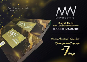 Miracle White Royal Gold 120000mg Glutathione Booster Injection
