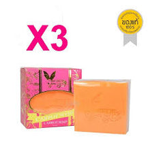 Load image into Gallery viewer, Mache&#39;re Carrot Facial Soap Extract Fruit Acids make your Skin Aura Radiance