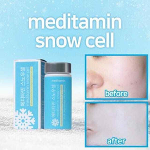 2x Meditamin Snow Cell Speed Radiance Glowing Aura Soft Smooth Healthy Skin
