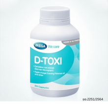 Load image into Gallery viewer, Mega D-Toxi 30 Cap is a dietary supplement specifically for liver health and detoxification.