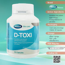 Load image into Gallery viewer, Mega D-Toxi 30 Cap is a dietary supplement specifically for liver health and detoxification.