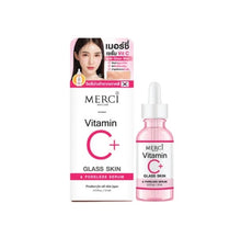 Load image into Gallery viewer, Merci Vitamin C Glass Skin &amp; Poreless Serum Skin hydrated restored Smoother skin