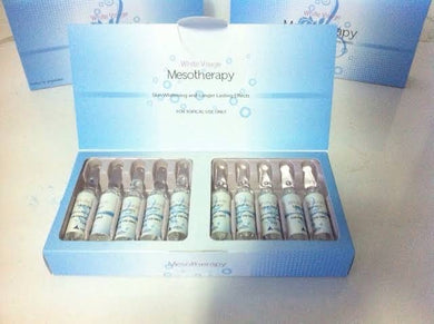 Mesotherapy White Visage (dark spots look faded clear skin) 1 Box