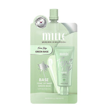 Load image into Gallery viewer, Mille TONE UP BABY GREEN BASE SPF30 PA++ 6 g. Mille green base, covers redness, controls oil.