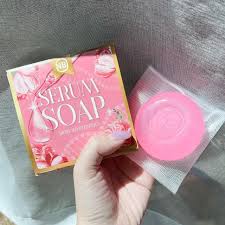 NB SERUM SOAP Reduce Acne Freckle Dark Spots Brighten Smooth Clear Face 60g