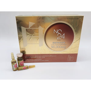 NC24 90,000MG (JAPAN) ULTRA SENSE COMPLEXION + LAROSCORBINE DIAMOND E-UF (ITALY)+Placenta extact 1 Set