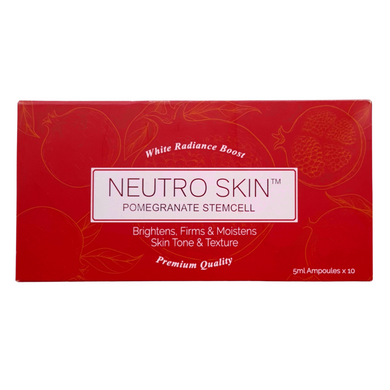 NEUTRO SKIN Pomegranate Stemcell White Radiance Boost (10amp x 5ml/box)