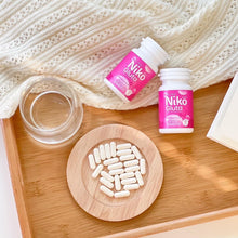 Load image into Gallery viewer, NIKO GLUTA PLUS: Brighter, whiter skin. Plus added extracts for faster, more radiant skin.