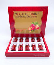 Load image into Gallery viewer, Neutro Skin Strawberry And Rose Hips Skin Whitening Glutathoine