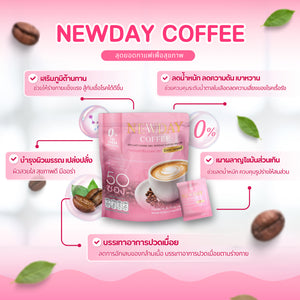 Newday coffee ✨Newday Coffee 1 bag 50 sachets 100% authentic