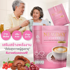 Newday coffee ✨Newday Coffee 1 bag 50 sachets 100% authentic