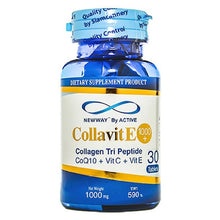 Load image into Gallery viewer, Newway Collavit E 1000+Collagen Anti Aging TriPeptide Co Q10 Vit C Vit E