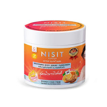 Load image into Gallery viewer, Nisit Vipvup Active Gluta Aura Premium Whitening Body Serum and SunScreen 350 g.