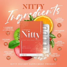 Load image into Gallery viewer, Nitty Hunger Control X10 Supplement