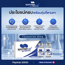 Load image into Gallery viewer, NovoTrimPlus+ Tirzepatide 20 mg - Innovative Peptide Weight Loss Injection