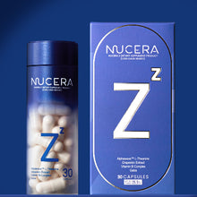 Load image into Gallery viewer, Nucera Z Sleep Aid Vitamin - 1 bottle of 30 capsules. A vitamin to help you sleep faster,