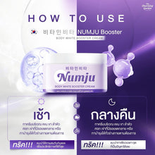 Load image into Gallery viewer, 12X NUMJU Body White Booster Cream 100g: A concentrated body cream