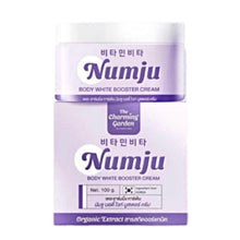 Load image into Gallery viewer, Numju Vitamin Whitening Lotion 100 g. Numju Pink Jar and Numju Purple Jar