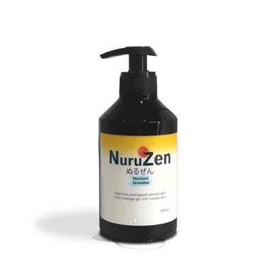 Nuruzen Standard Sensation Nuru Gel, Stretchable, Slow-Drying, White Floral Scent, 300 ml