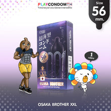 Load image into Gallery viewer, OSAKA BROTHER XXL 56 Condoms – Smooth, Ultra-thin (0.01mm), 56mm Size (1 Box / 10 Pieces)