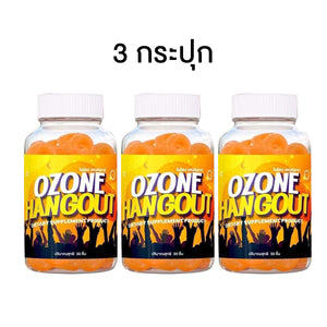 10X OZONE Hangout  Jelly Vitamins Relieve Hangover and Fatigue From Alcohol More Fun Party 30 tablets