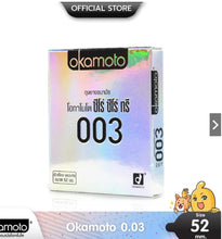 Load image into Gallery viewer, Okamoto Condoms – Select your style; sizes 49–57 mm.