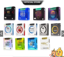Load image into Gallery viewer, Okamoto Condoms – Select your style; sizes 49–57 mm.