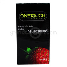 Load image into Gallery viewer, Onetouch Strawberry Condoms, One Touch Strawberry, 52 mm, 1 boxes, 12 condoms per box
