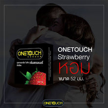 Load image into Gallery viewer, Onetouch Strawberry Condoms, One Touch Strawberry, 52 mm, 1 boxes, 12 condoms per box