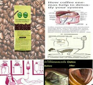 Organic Pure Coffee Detox Enema Instant Coffee Detoxification Colon Cleanse