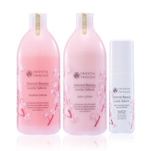 Load image into Gallery viewer, Oriental Beauty Lovely Sakura Body Lotion 400ml (Sakura scented body cream)