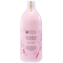 Load image into Gallery viewer, Oriental Beauty Lovely Sakura Body Lotion 400ml (Sakura scented body cream)
