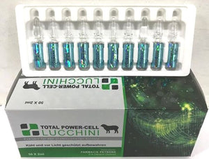 New PLACENTA LUCCHINI TOTAL POWER CELL 50 x 2 ml. Good