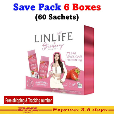 6x Pananchita LinLife Strawberry Protein Jelly Delicious Burn Weight Management