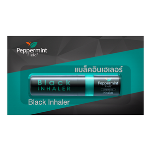 100X Peppermint Field Black Thai Flavored Inhaler Pencil Aromatically Refreshing