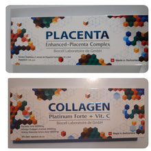 Load image into Gallery viewer, Aquaskin Veniscy4 Pro Q10 12th Generation+Collagen fort plattinum+ Placenta extact 1 Set