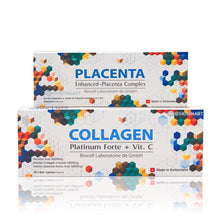 Load image into Gallery viewer, Aquaskin Veniscy4 Pro Q10 12th Generation+Collagen fort plattinum+ Placenta extact 1 Set
