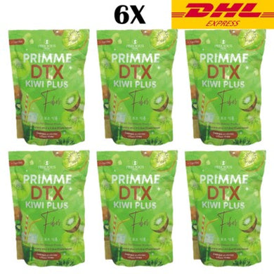 Primme DTX Kiwi Plus Fiber Powder Control Fat Weight Management 6 Packs