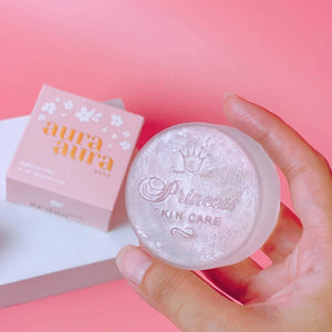 10 x Princess Skin care Aura Soap Facial Cleanser Reduce Freckles Dark Spots 80g