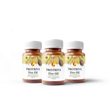 Load image into Gallery viewer, Protriva Five Oil is a blend of five cold-pressed oils (30 capsules).