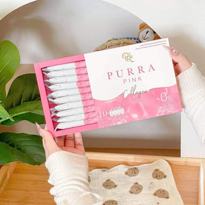 Purra pink collagen 🍷🌈💖 Purra pink Purra pink collagen 10 boxes