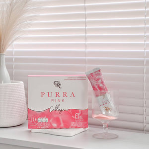 Purra pink collagen 🍷🌈💖 Purra pink Purra pink collagen 10 boxes