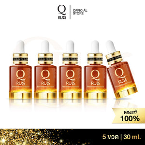 Q Russ Premium Serum reduces blemishes freckles dark spots wrinkles 30 ml