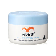 Load image into Gallery viewer, Rebirth Emu Anti-Wrinkle Cream 100ml. A nourishing face cream that reduces scars