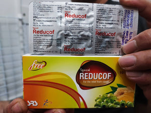 12X Reducof Herb Jelly Candy, Relieve Sore Throat Expectoran. 10 Tablets