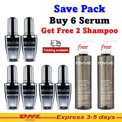 6x Revive Thickening Hair Serum Nourish Scalp Reduce lack Hair Loss 30ml