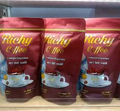 Richy Coffee Speed Up Metabolism Weight Management Control Fat Fiber Coffee 12X