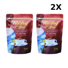 Load image into Gallery viewer, Richy Coffee Speed Up Metabolism Weight Management Control Fat Fiber Coffee 12X